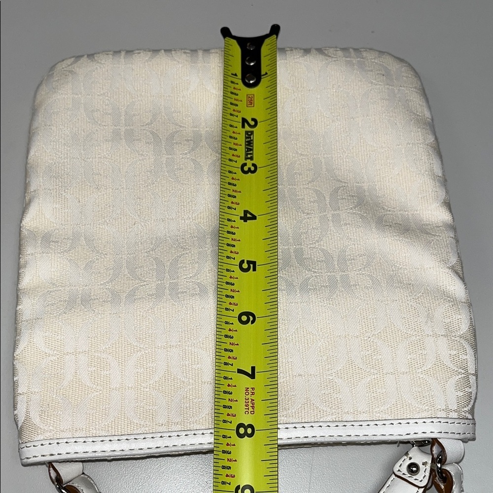 Fossil Cream/Tan Crossbody Bag with Front Buckle - Picture 7 of 13